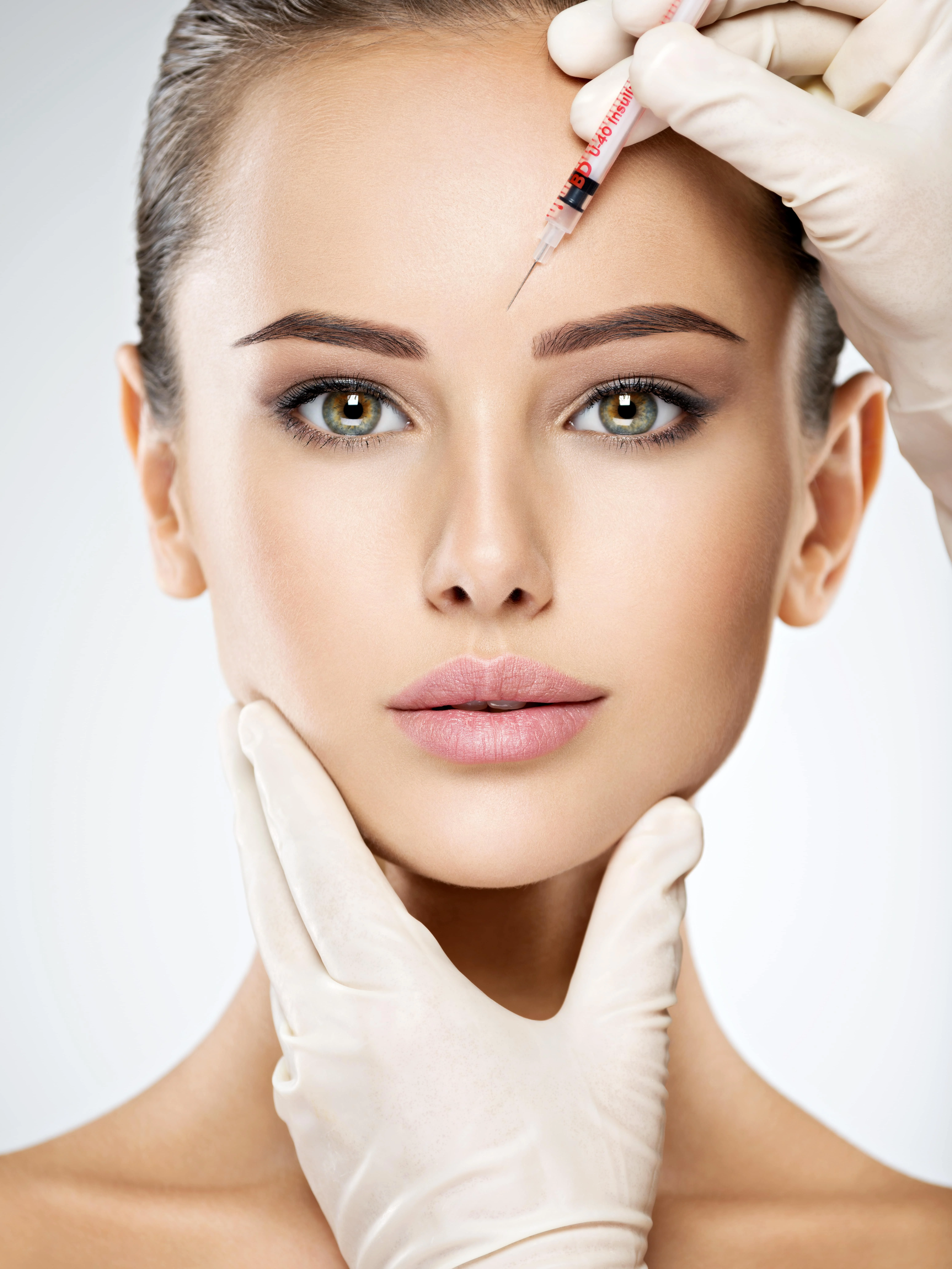 a woman getting a Botox injection in Scottsdale, AZ